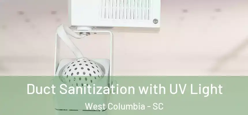  Duct Sanitization with UV Light West Columbia - SC